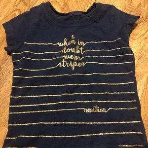 Navy blue Náutica T-shirt